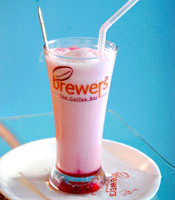 strawberry Frappe